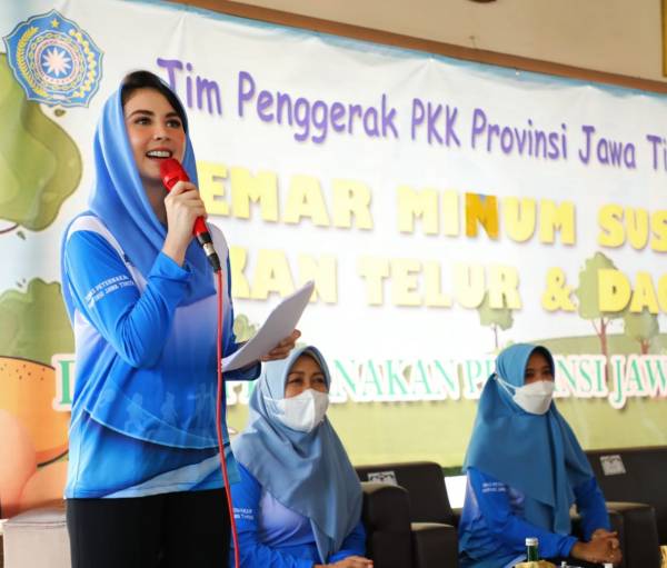 Arumi Ajak Kader PKK dan Wali Murid Gencarkan Program Minum Susu