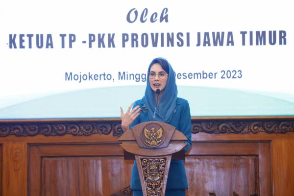Arumi Lantik Pj. Ketua TP PKK Kota Mojokerto
