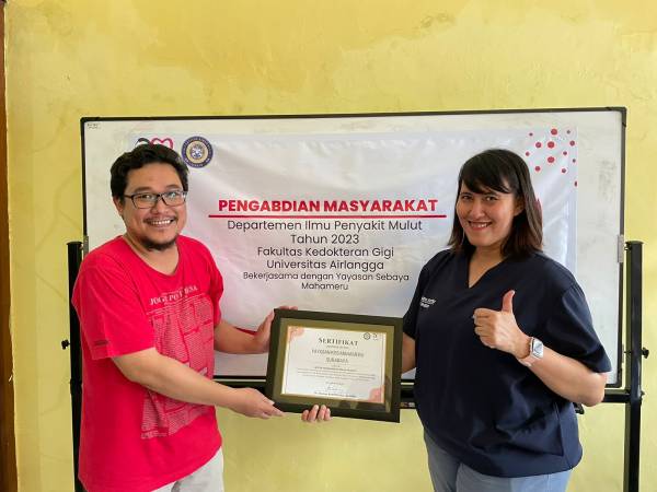 IPM FKG UNAIR Gelar Pengmas Peduli ODHIV Tahun 2023