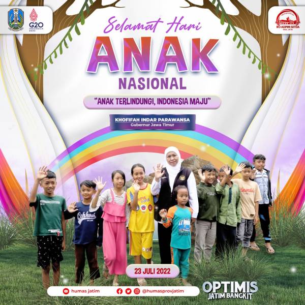 Di Hari Anak Nasional Ajak Tingkatkan Perlindungan Anak