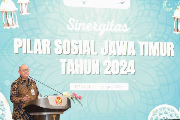Pj Sekdaprov Jatim Apresiasi Peran Pilar Sosial Jatim dalam Meningkatkan Kesejahteraan Masyarakat