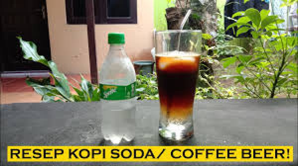 Sparkling Coffee, Campuran Kopi dengan Air Soda