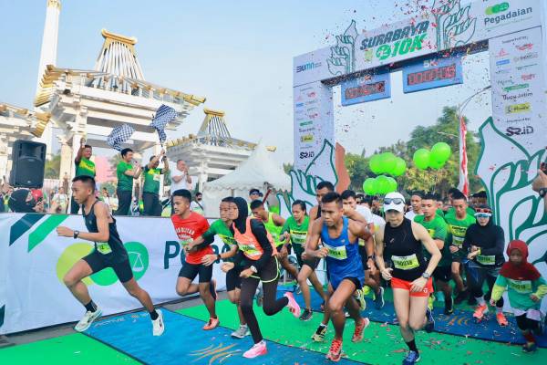 Emil Buka Even Pegadaian Sekuritas Run 2022