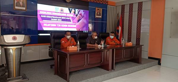 BPBD Jatim Gelar Latihan Evakuasi Mandiri