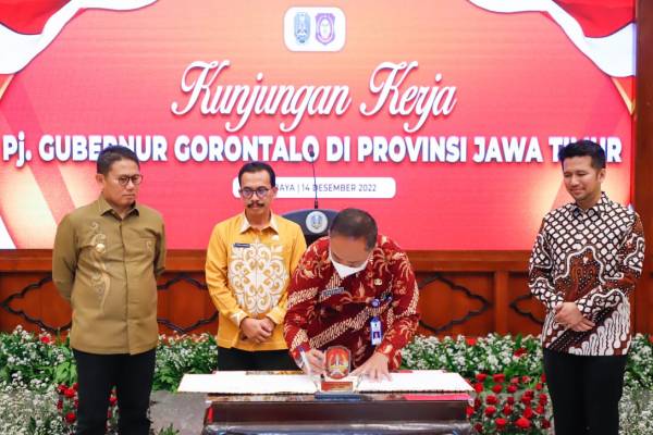 Emil Ajak Perkuat Kerjasama Jatim-Gorontalo