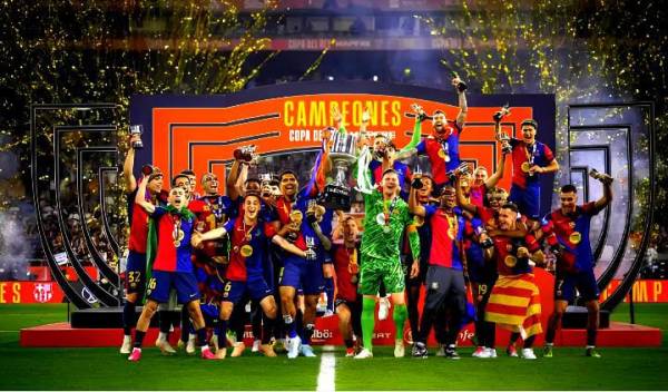 Barcelona Juara Copa del Rey 2025, Kalahkan Real Madrid 3-2 dalam Drama Memikat