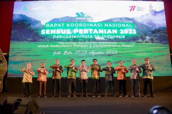 Jatim Jadi Tuan Rumah Rakornas Sensus Pertanian 2023