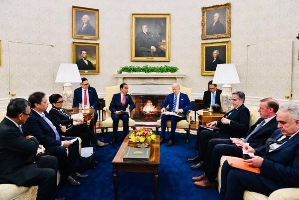 Bertemu Biden, Jokowi Ajak Kemitraan Indonesia-AS Berkontribusi untuk Perdamaian Global