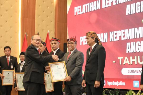 PKA-PKP Angkatan I Tahun 2024, Pj Sekdaprov Jatim Harap Lahirkan Pemimpin Dengan Visi Perubahan