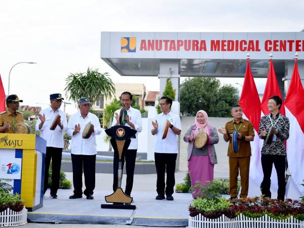 Jokowi Resmikan Rehabilitasi dan Rekonstruksi Bangunan Pascabencana Palu