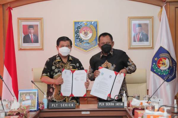 Pemprov Jatim Teken MoU Perpanjang Pinjam Eks Gedung APDN Kawi Malang