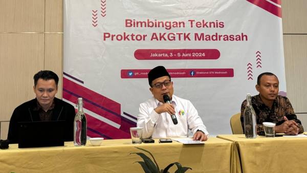 Kemenag Bimtek Admin Asesmen Kompetensi GTK Madrasah