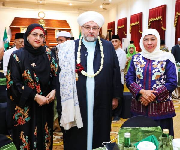 Maulana Sheikh Afeefuddin Al Jilani  Doakan Jatim dan  Indonesia Selamat Berlimpah Berkah