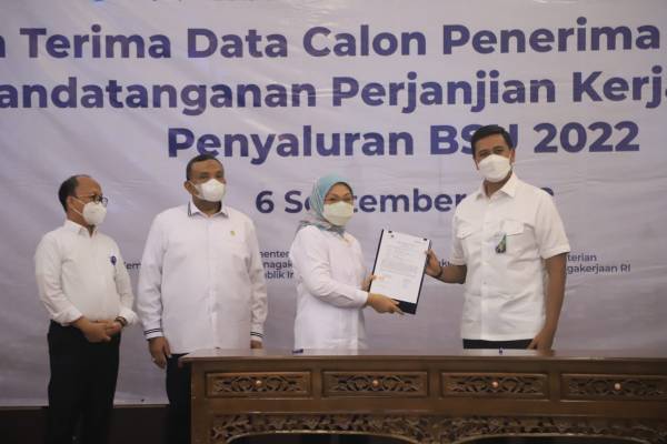 Kemnaker Siap Salurkan BSU Tahun 2022
