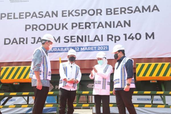 Ekspor Non-Migas Jatim ke AS dan China Cukup  Tinggi