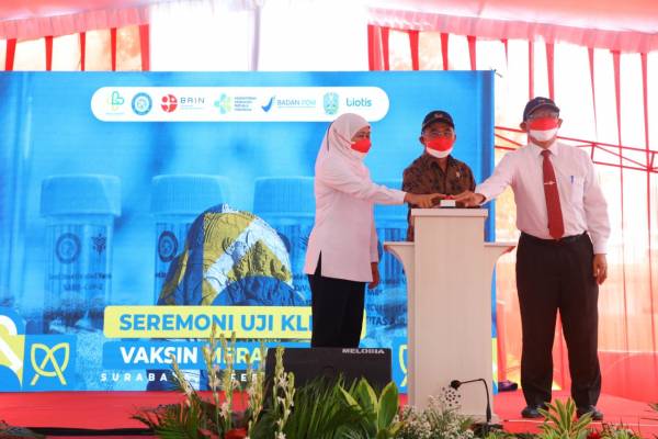 Vaksin Merah Putih Masuk Tahap Uji Klinis Pertama