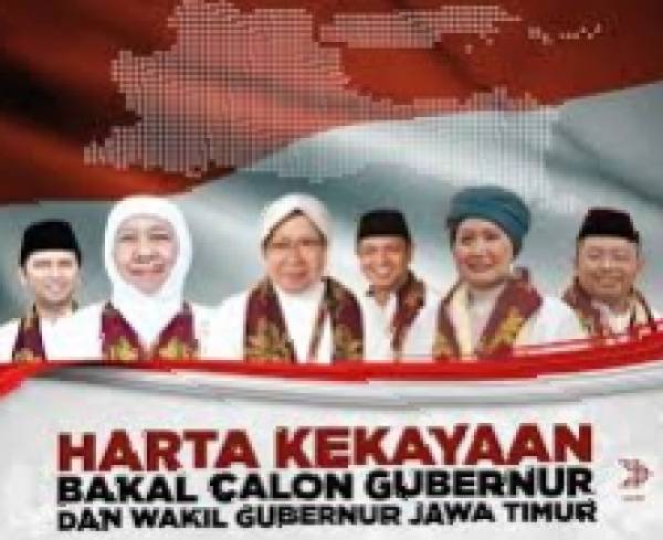 Mencermati Harta Kekayaan Tiga Pasangan Calon dalam Pilgub Jatim 2024, Khofifah Tertinggi