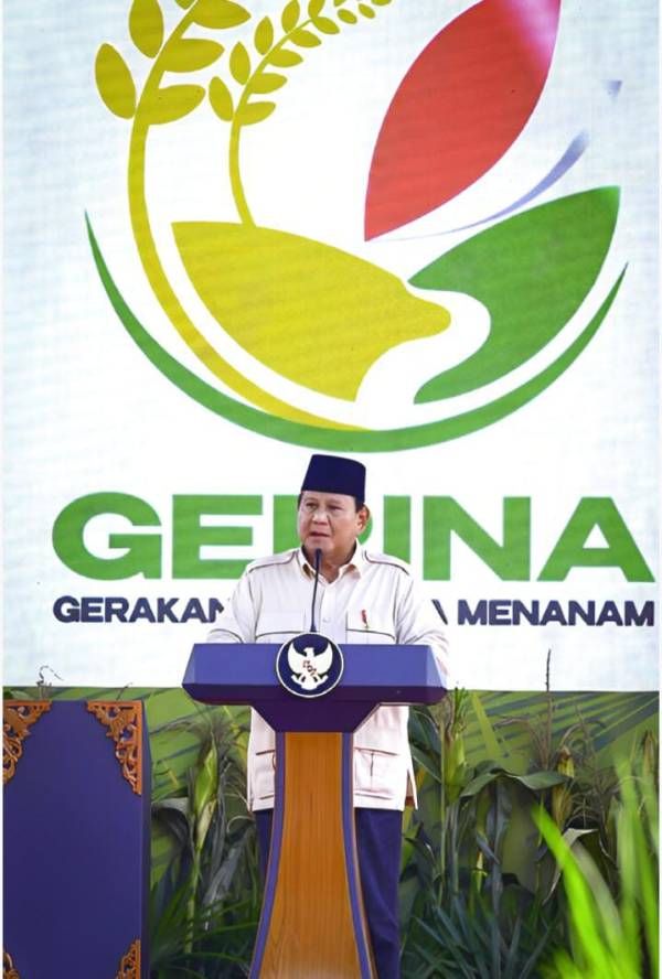 Presiden Luncurkan Gerina untuk Ketahanan Pangan Nasional