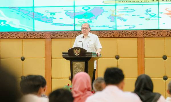 Sosialisasi Kepres Nomor 23 Tahun 2023,  Pemprov Jatim Siap Berperan Aktif Koordinasi Perumusan Kebijakan Pengelolaan Sumber Daya Air