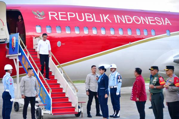Jokowi Bertolak ke Sulawesi Tenggara untuk Kunjungan Kerja