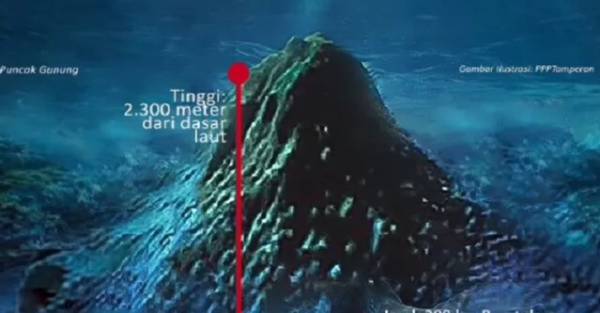 Fenomena Penemuan Gunung Bawah Laut di Pacitan