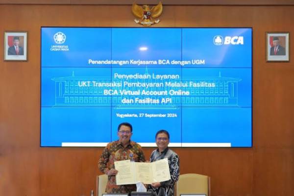 UGM-BCA Permudah Pembayaran UKT Mahasiswa