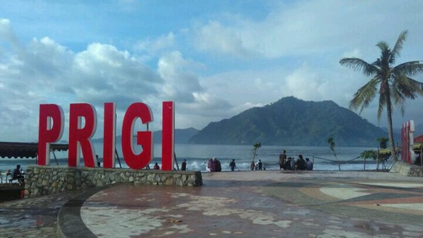 Berburu Ikan dan Bermain Air di Pantai Prigi Trenggalek